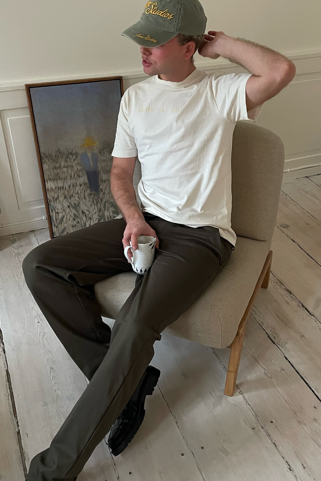 Performance Pants Wide - Armégrön