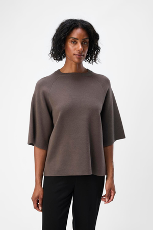 Reynard 2/4 Stickad Pullover - Morel