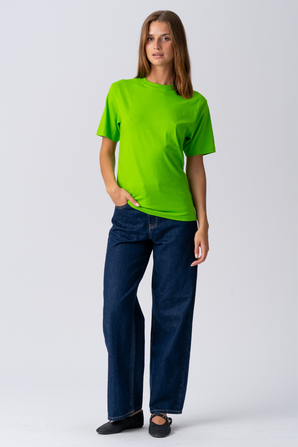 Oversized Tee - Lime