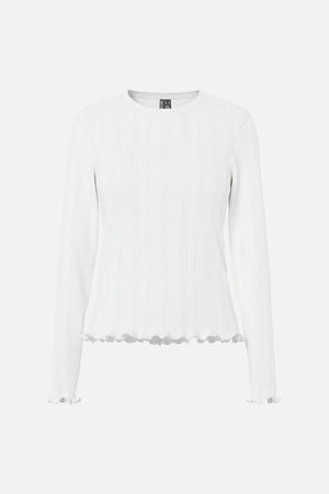 Marie O-ringad Poin Topp - Cloud Dancer