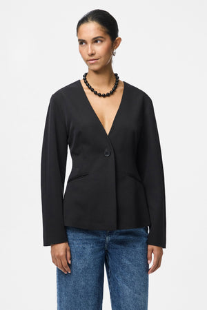 Kamil Fitted Blazer - Svart