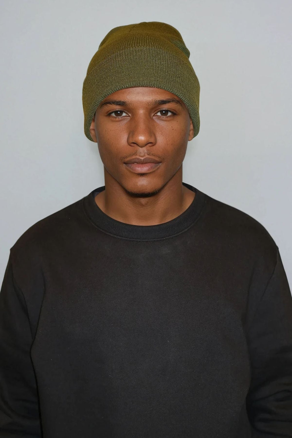 Classic beanie - Armygrön