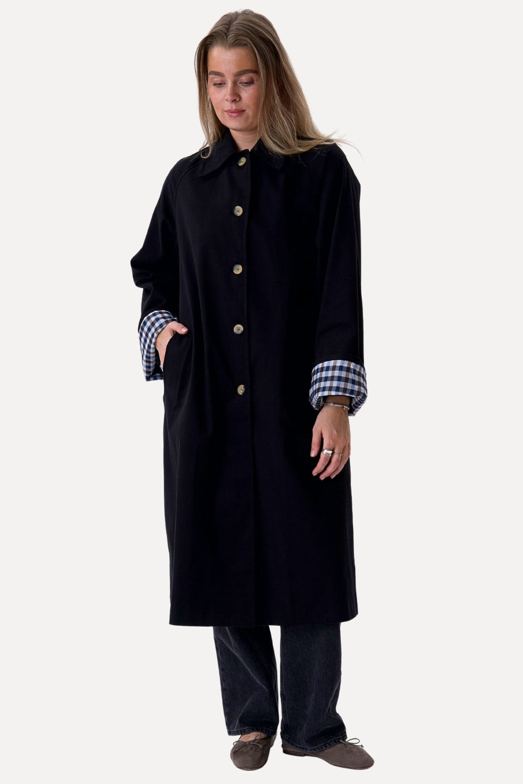 Livia Trenchcoat - Svart