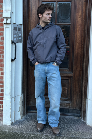 Vindjacka - Mörkgrå