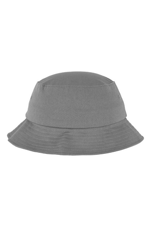 Cotton Twill Bucket Hat - Grå