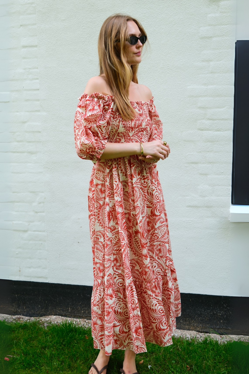 Lia Klänning - Röd