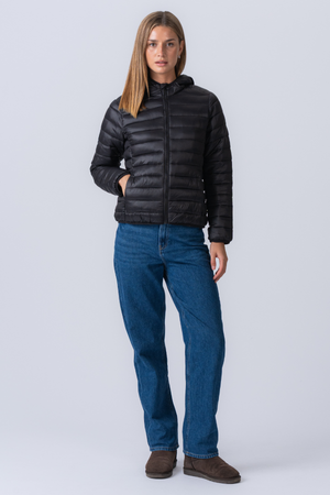 Lätt Pufferjacka - Svart