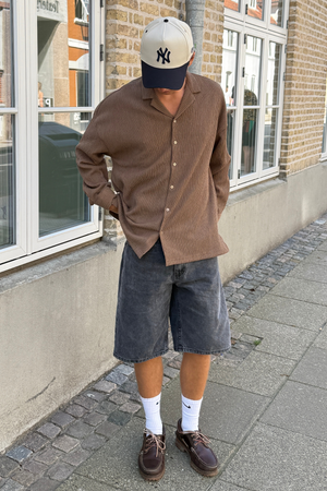 Aidan Skjorta - Brun