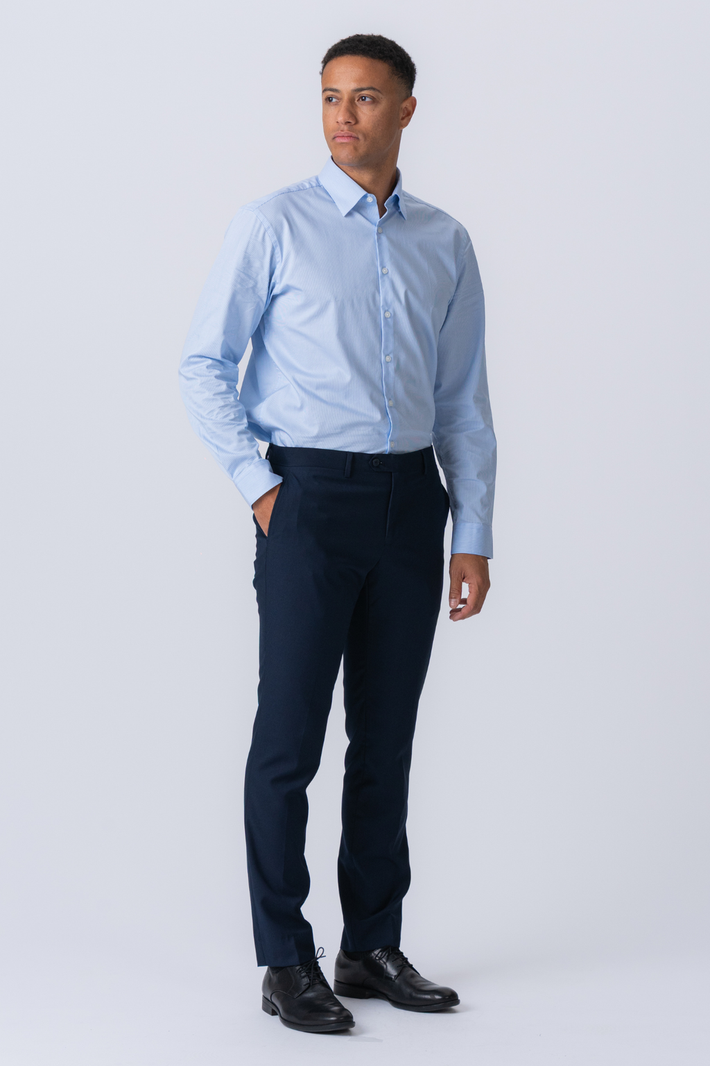 Premium Kostymbyxor - Navy