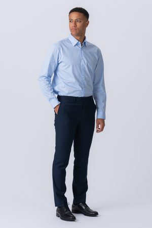 Premium Kostymbyxor - Navy