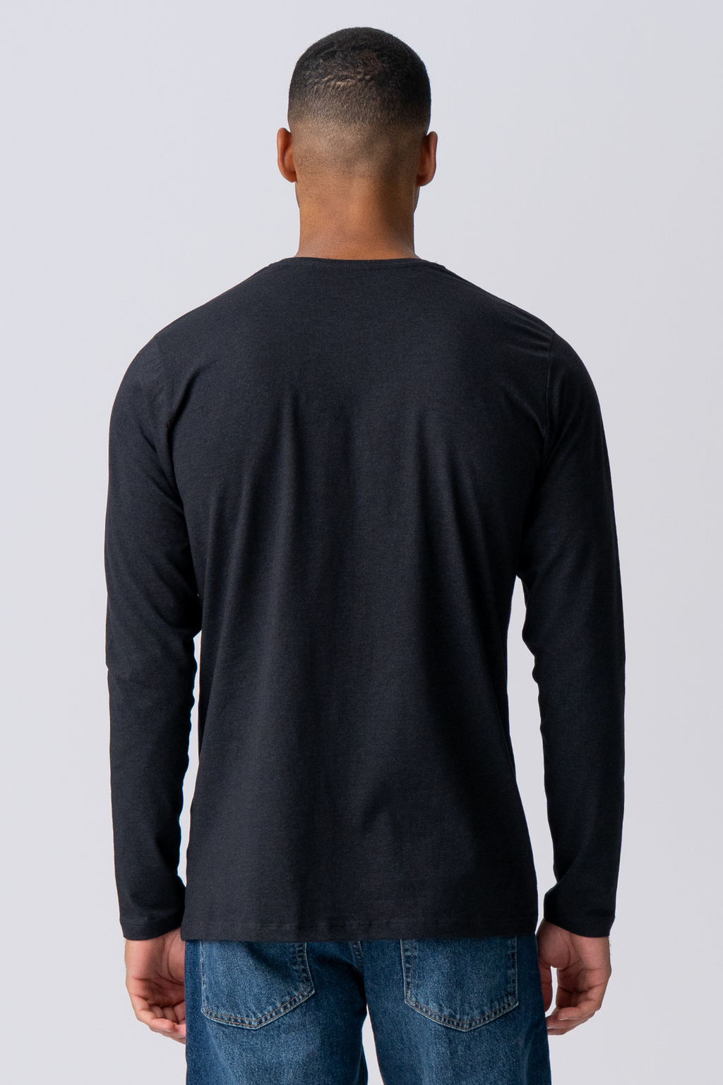 Basic Långärmad  Tee - Svart