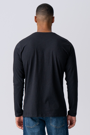 Basic Långärmad  Tee - Svart