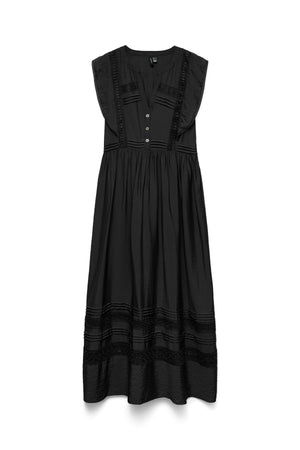 Jules Tape Ankle Dress - Svart