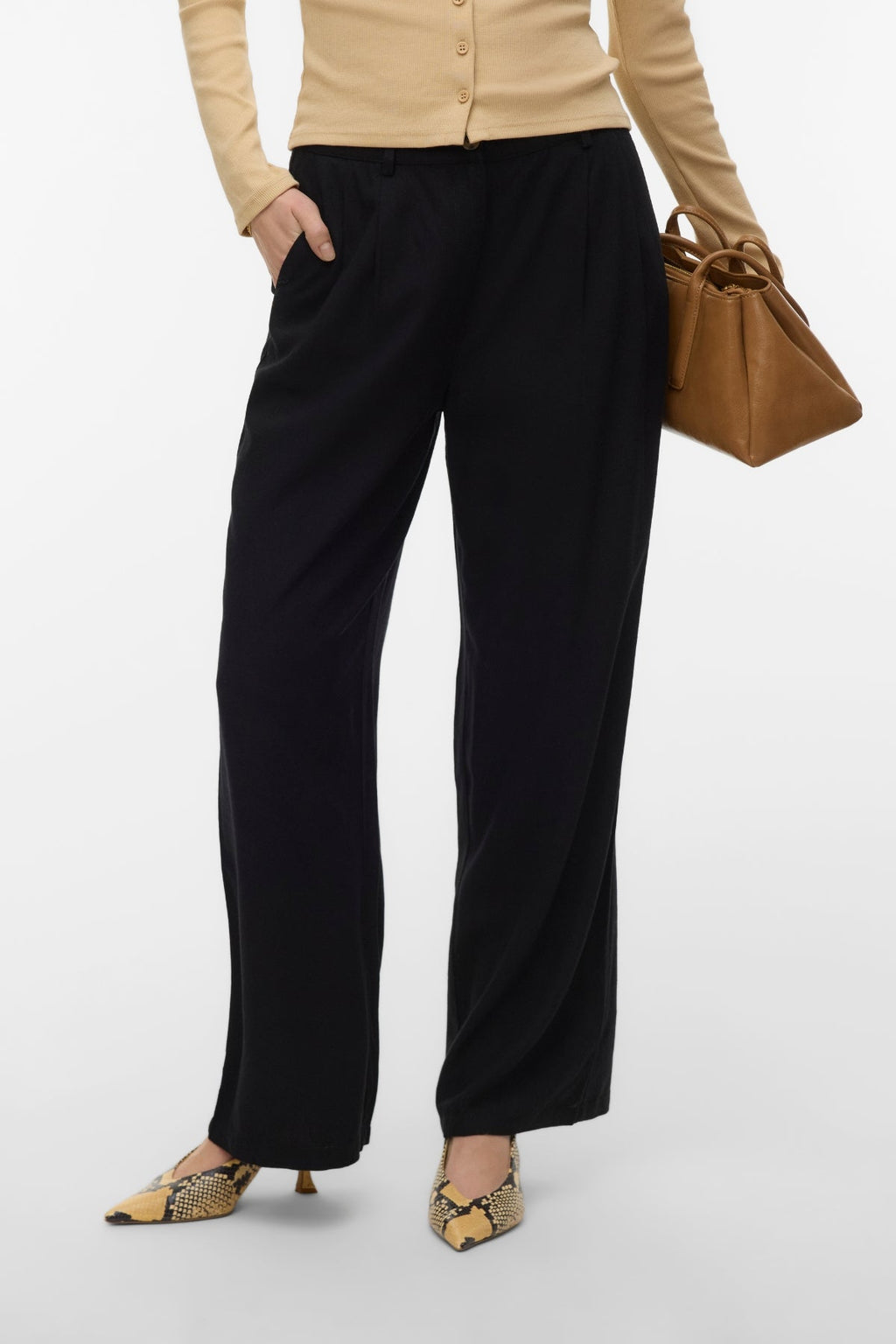 Mymilo Nila Mw Dad Pants - Svart