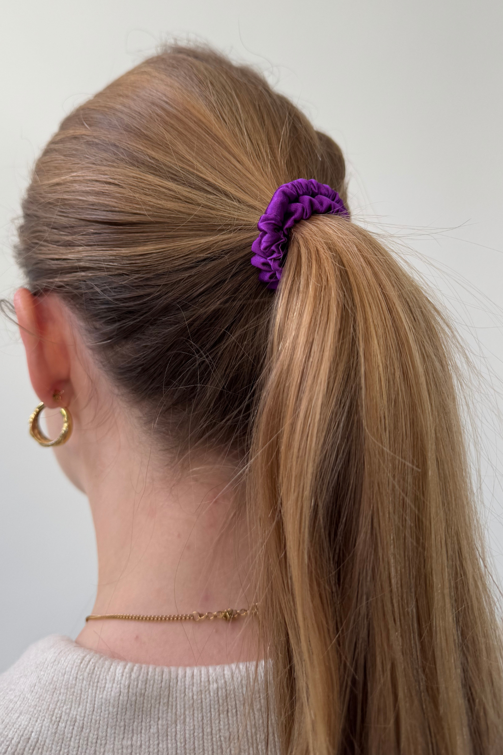 Silk elastisk - Lila