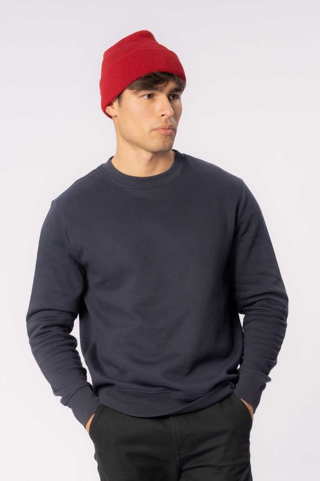 Classic beanie - Bordeaux röd