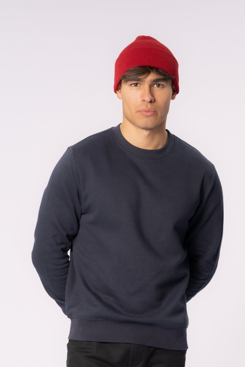 Classic beanie - Bordeaux röd