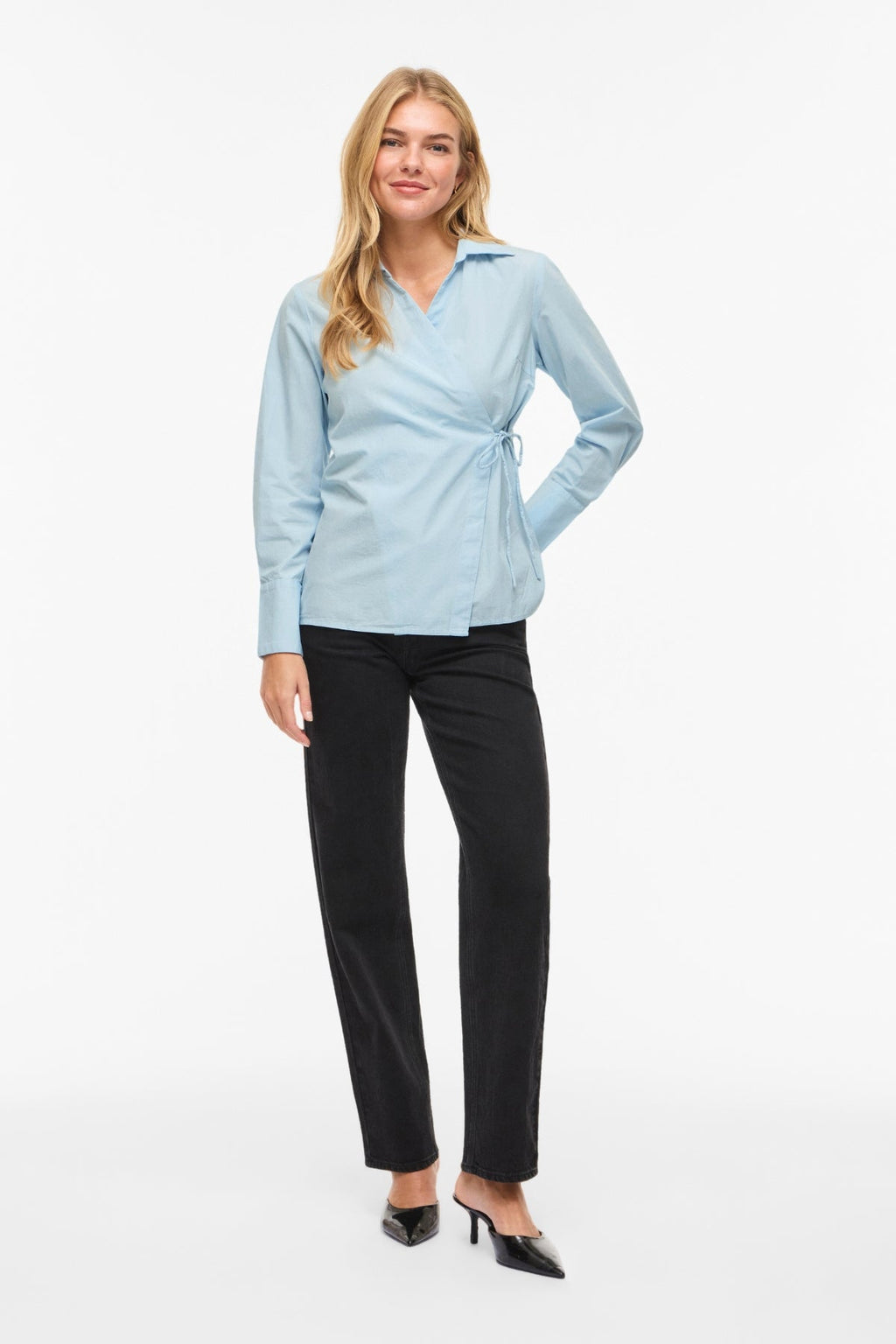 Lumi V-ringad Omlottopp - Nantucket Breeze