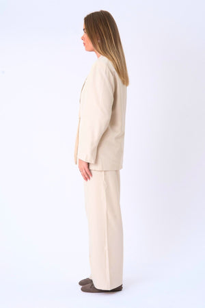 Oversized Kavaj - Beige