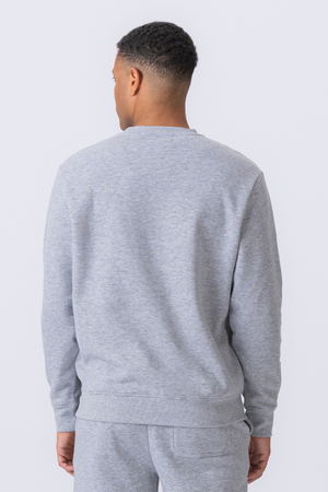 Essential Crewneck - Grå Melange