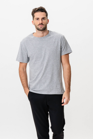 Basic Joy T-shirt - Oxfordgrå