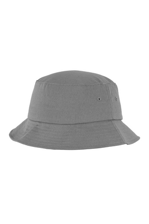 Cotton Twill Bucket Hat - Grå