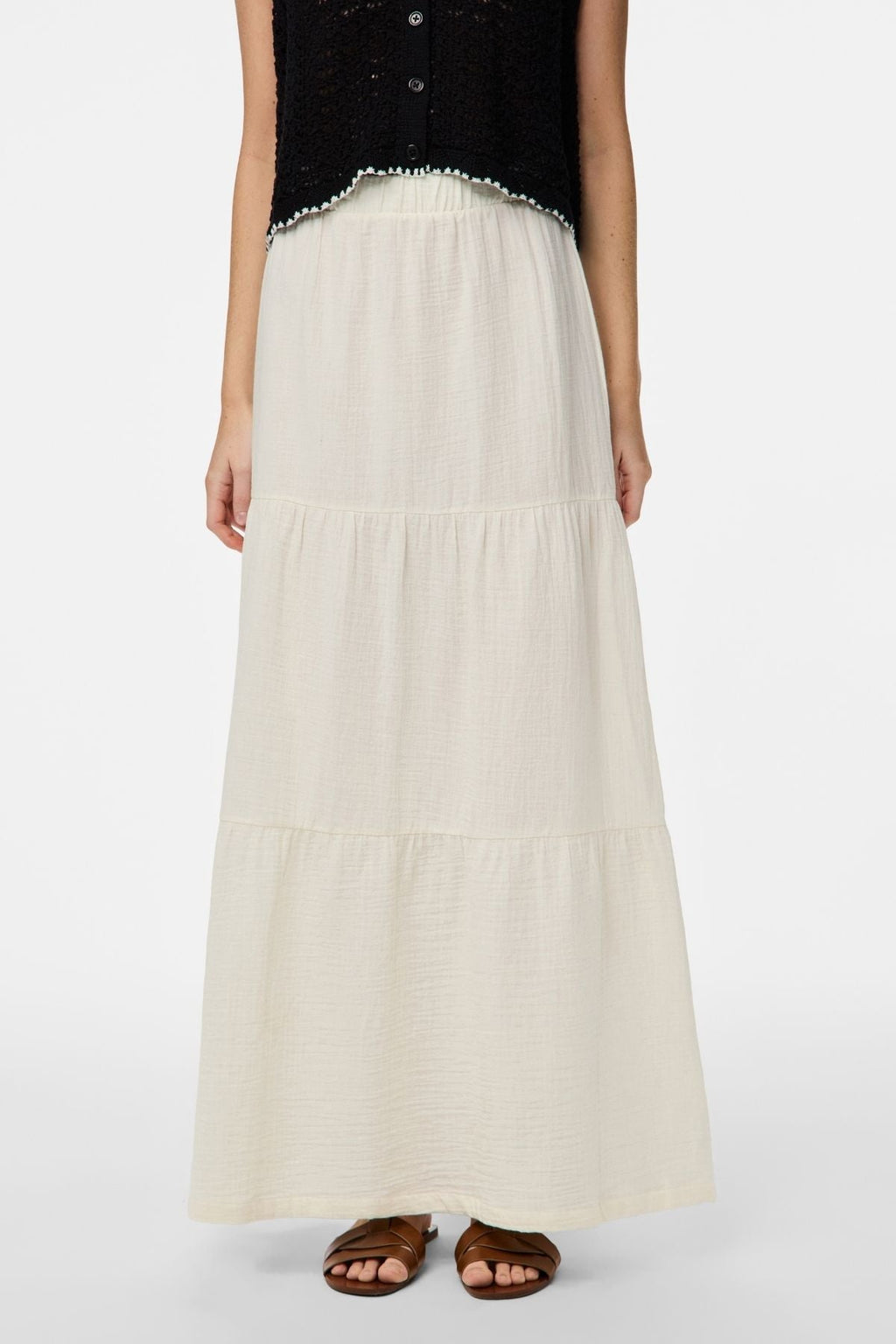 Sikka Maxi Skirt - Cloud Dancer