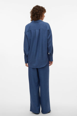 Melaney Queeny Skjorta - Navy Blazer