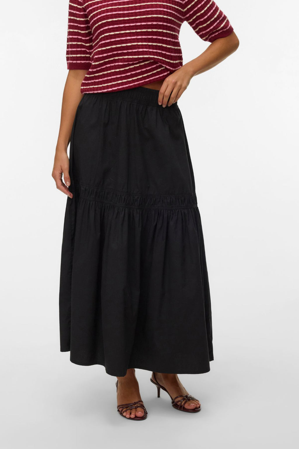 Friba Ankle Skirt - Svart