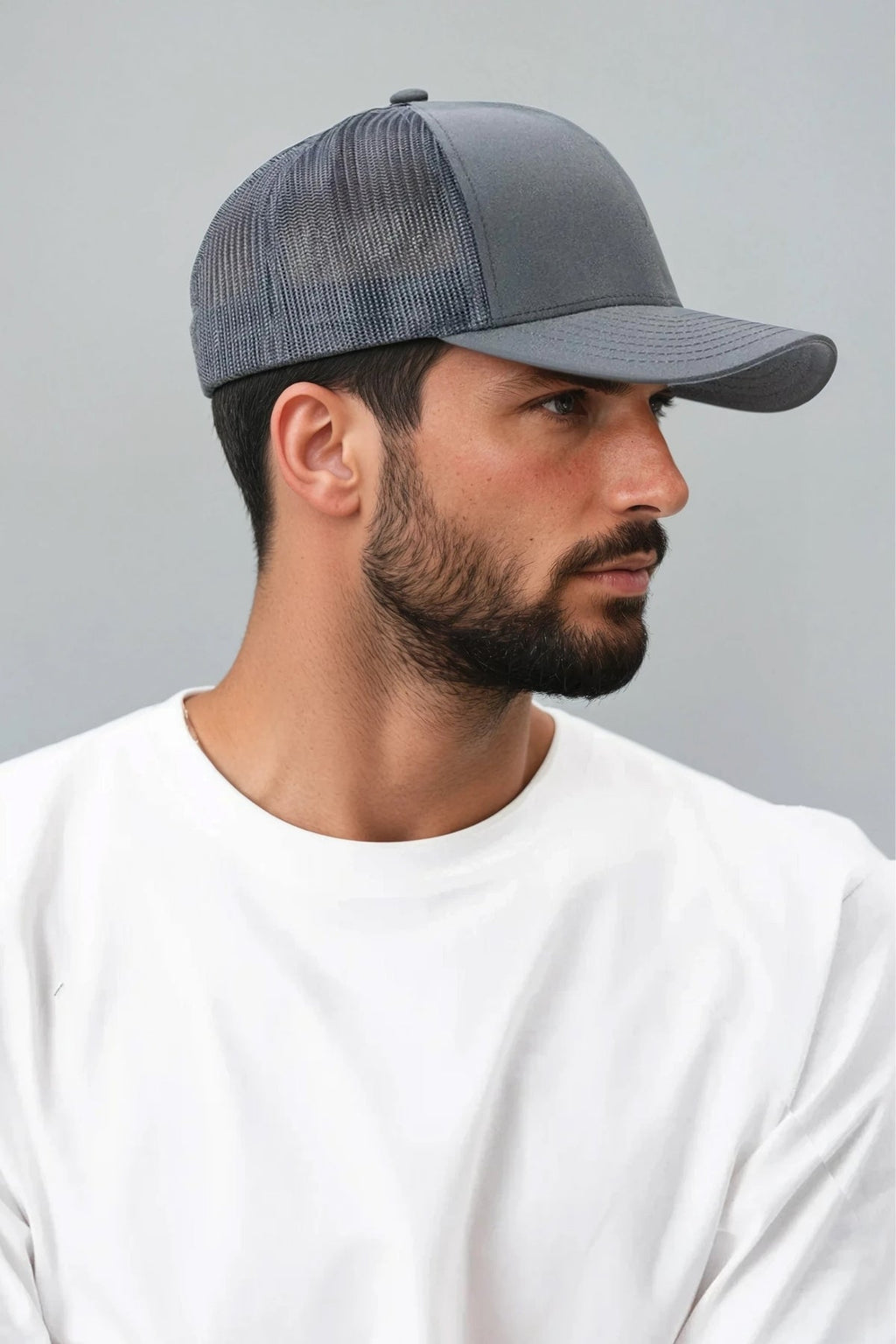 Retro Trucker Cap - Antracit