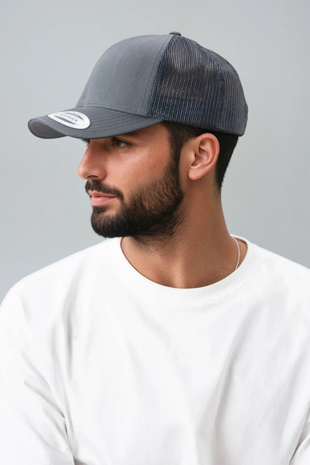 Retro Trucker Cap - Antracit