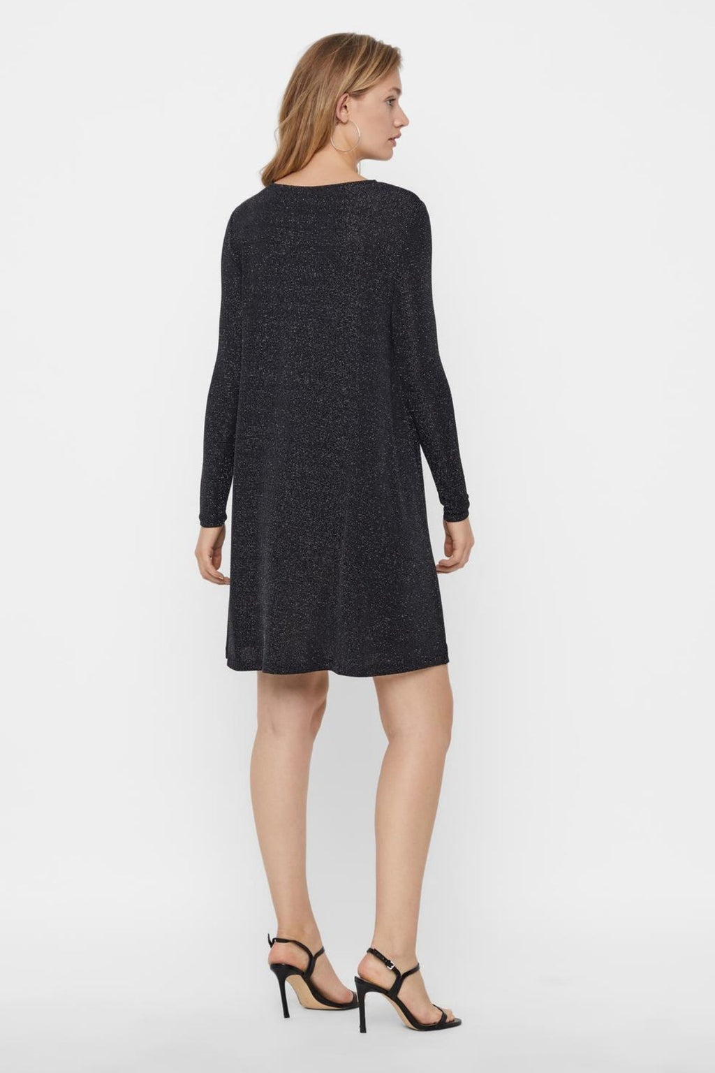 Sparkle Mini Klänning - Svart