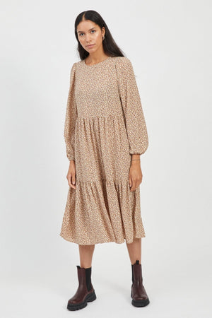 Pals Blommig Klänning - Björk