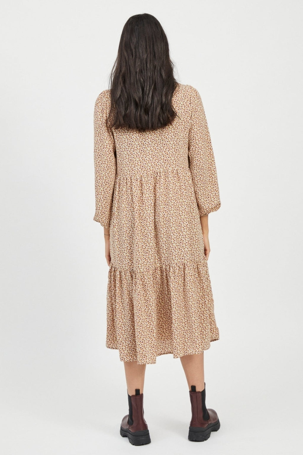 Pals Blommig Klänning - Björk