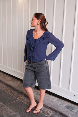 Alba Blus - Navy