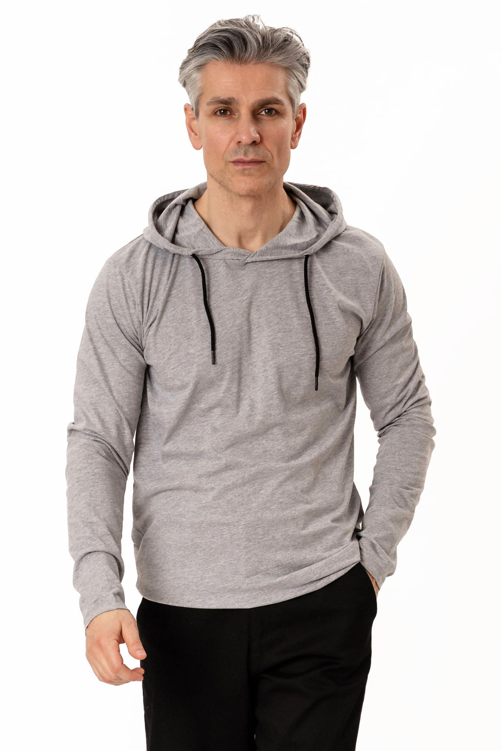 Light Hoodie - Ljusgrå
