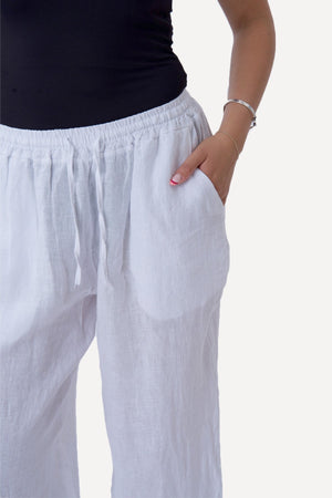 Astrid Linne Pants - Vit