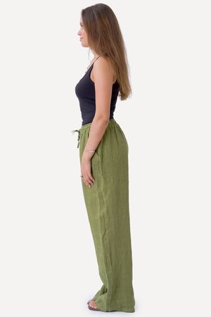 Astrid Linne Pants - Olive