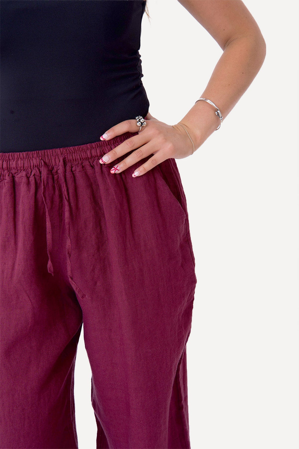 Astrid Linne Pants - Röd
