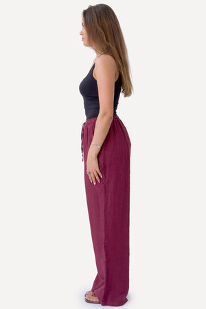 Astrid Linne Pants - Röd