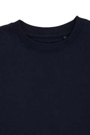 Basic Crewneck - Marinblå
