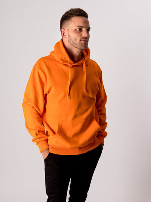 Basic Hoodie - Orange - TeeShoppen - Orange