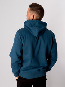 Basic Hoodie - Petroleumblå