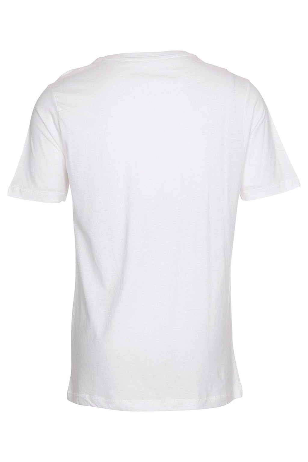 Basic V-neck Tee  - Vit