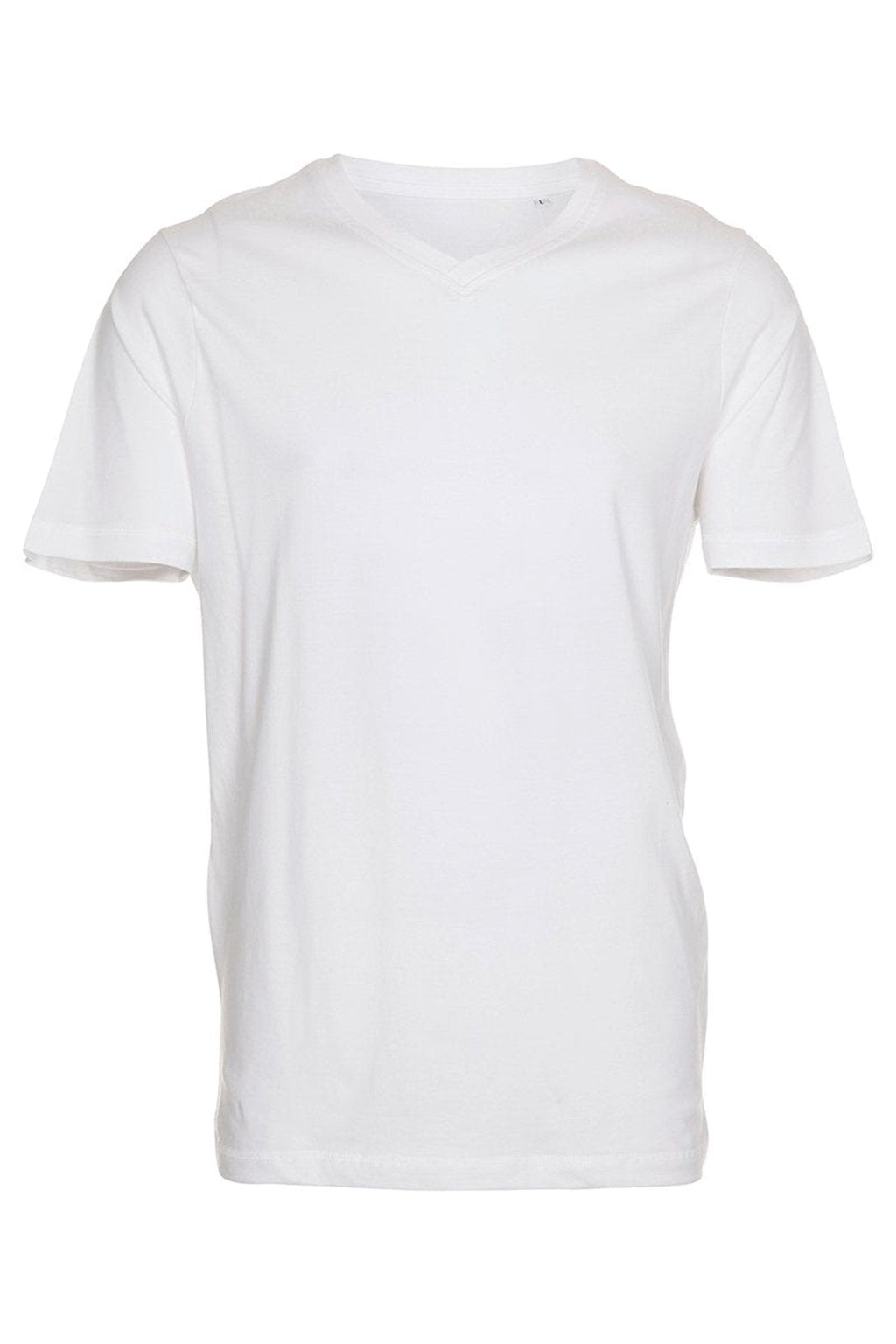 Basic V-neck Tee  - Vit