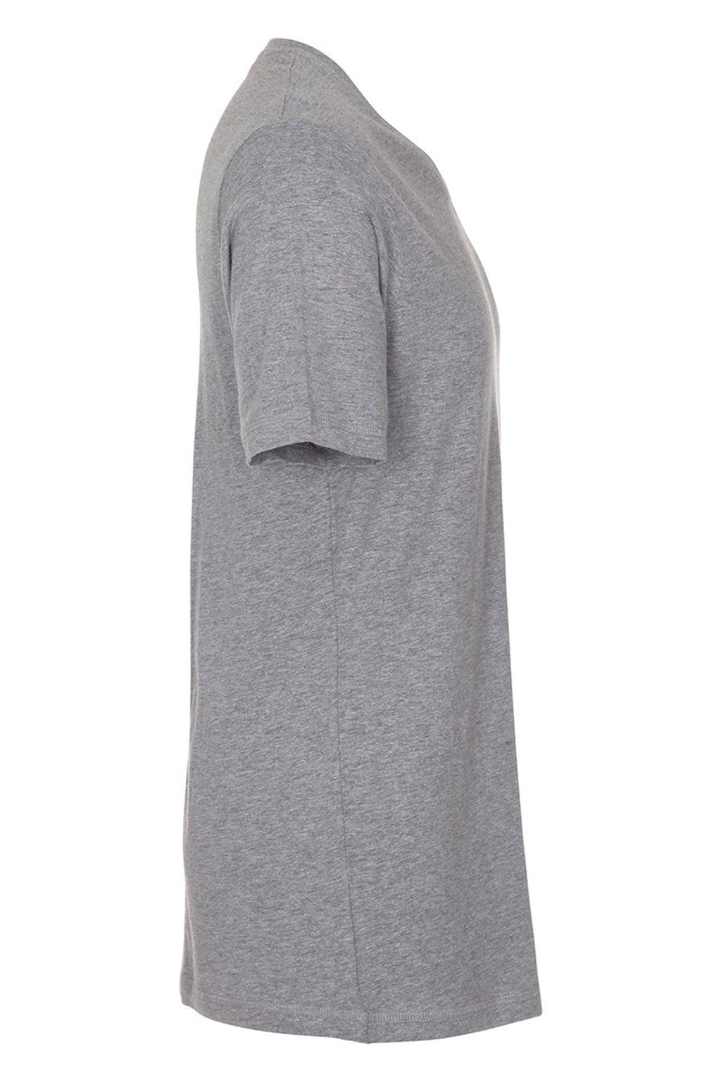 Basic V-neck Tee - Oxford Grå
