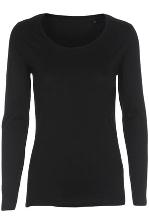 Basic Långärmad  Tee - Svart