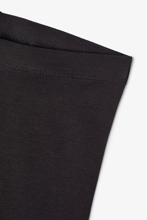 Basic Bomullsleggings - Svart