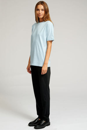 Oversized Tee - Ljusblå (dam)