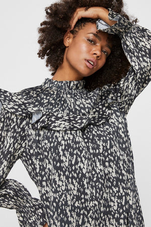 Becky kort Klänning - Svart